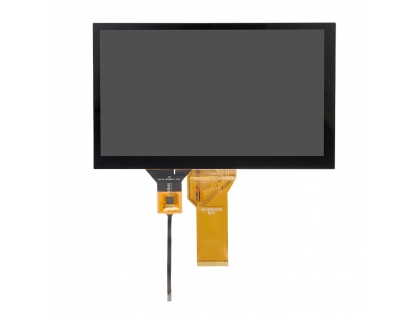 7寸液晶屏 群創長排 帶電容觸摸